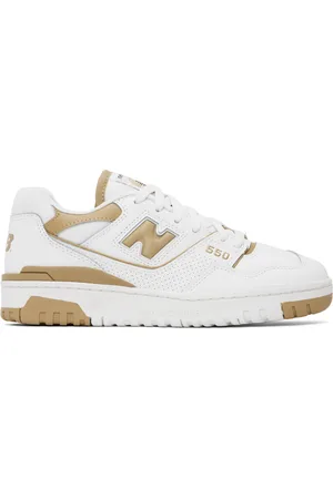 New Balance Baskets 550 blanc et brun clair