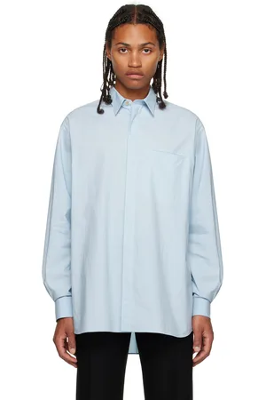 The Row Chemise Fili bleue