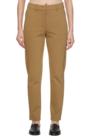 Max Mara Pantalon Nunzio brun clair
