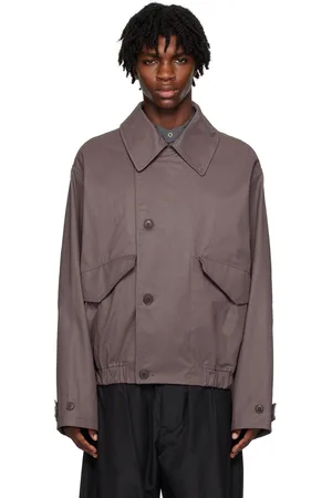 LEMAIRE Blouson droit mauve