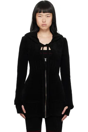 OTTOLINGER Cardigan noir à garniture prolongée