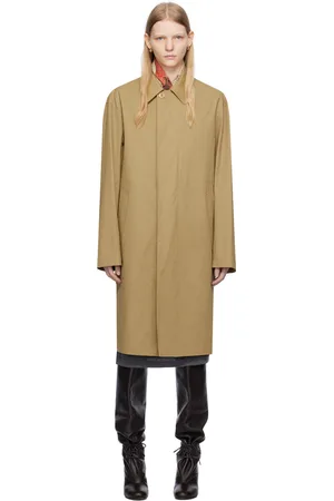 LEMAIRE Manteau brun clair exclusif à SSENSE