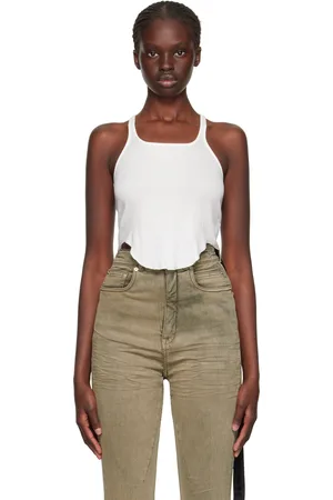 Rick Owens Débardeur blanc cassé