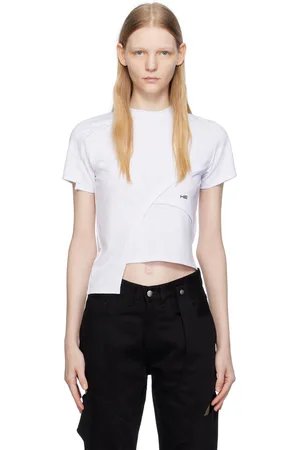 HELIOT EMIL T-shirt déconstruit blanc