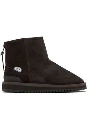 SUICOKE Bottes mi-montantes ELS-Mwpad brunes