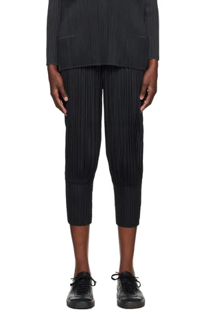 PLEATS PLEASE ISSEY MIYAKE Pantalon Thicker Bottoms 2 noir