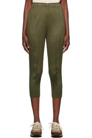 PLEATS PLEASE ISSEY MIYAKE Pantalon Monthly Colors September kaki
