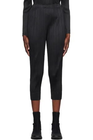 PLEATS PLEASE ISSEY MIYAKE Pantalon Monthly Colors September noir