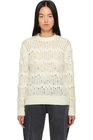 Eytys Pull Vico blanc cassé