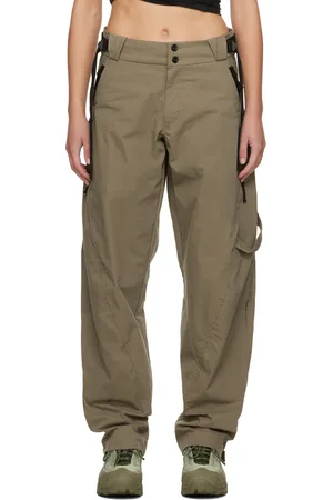 Hyein Seo Pantalon kaki à fentes