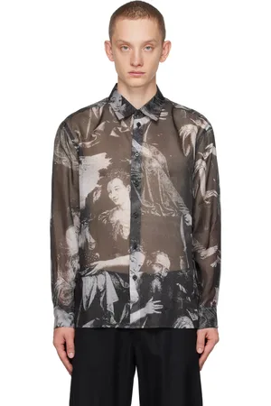 Soulland Chemise Perry noir et blanc