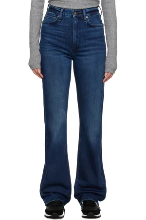 RAG&BONE Jean ample bleu marine