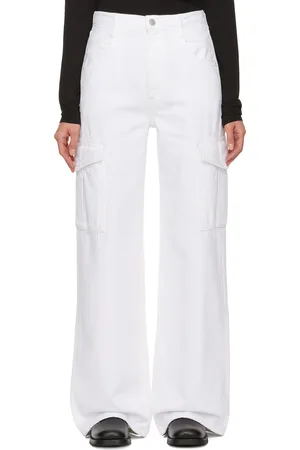 AGOLDE Jean Minka blanc
