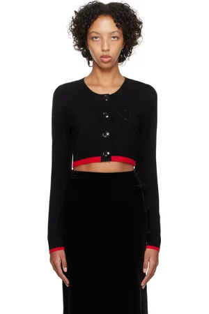 Ganni Cardigan écourté noir
