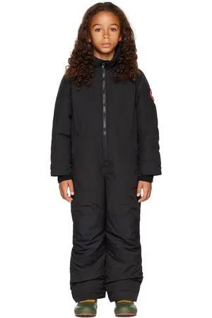 Canada Goose Enfant | Habit de neige Grizzly noir