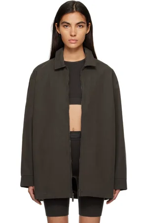FEAR OF GOD Blouson gris à glissière