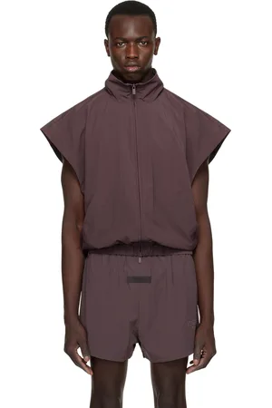 FEAR OF GOD Veste mauve à glissière