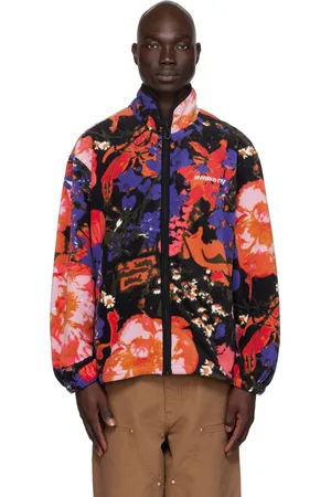 AWAKE NY Blouson multicolore à motif fleuri