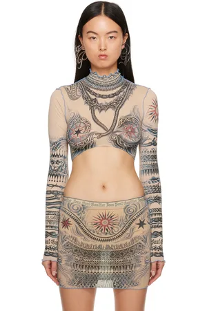 Jean Paul Gaultier Col roulé Soleil beige