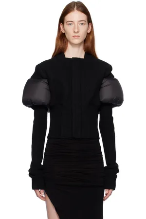 Rick Owens Blouson Bouchon noir