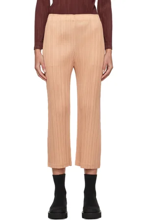 PLEATS PLEASE ISSEY MIYAKE Pantalon Monthly Colors October beige