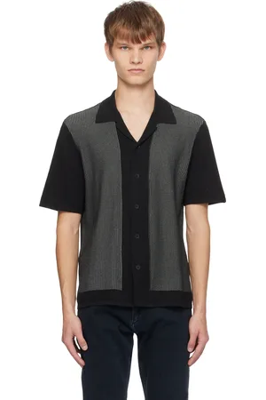 RAG&BONE Chemise Harvey noir et blanc