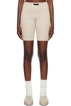 FEAR OF GOD Short taupe à écusson