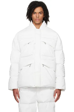 Rains Blouson matelassé Harbin blanc