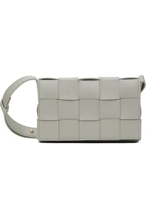 Bottega Veneta Petit sac Cassette gris