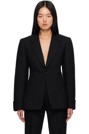 Bottega Veneta Veston structuré noir