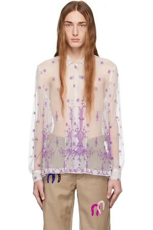 BODE Chemise Lavandula blanche