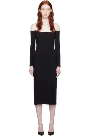 Reformation Robe midi Graysen noire