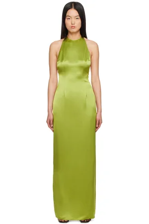 Staud Robe longue Janet verte