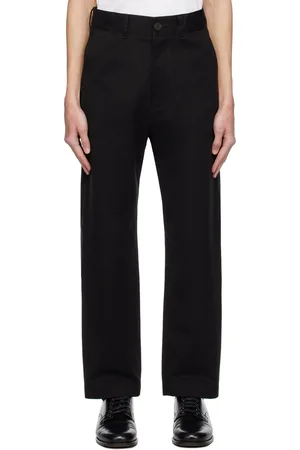 STUDIO NICHOLSON Pantalon Bill noir