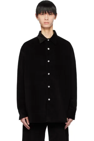 STUDIO NICHOLSON Chemise Rosso noire