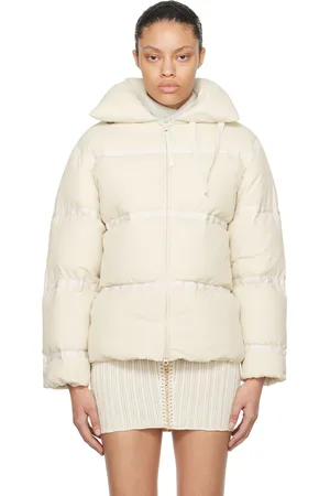 Paloma Wool Blouson Lilian blanc cassé rembourré en duvet