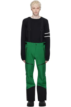 Moncler Pantalon de ski semi-évasé vert