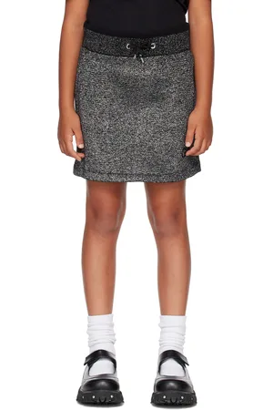 Givenchy Enfant | Jupe noire à fils métalliques
