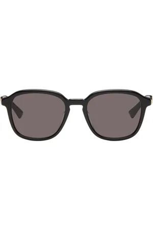 Bottega Veneta Lunettes de soleil rondes noires