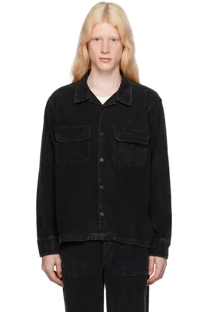 RE/DONE Chemise 50s grise