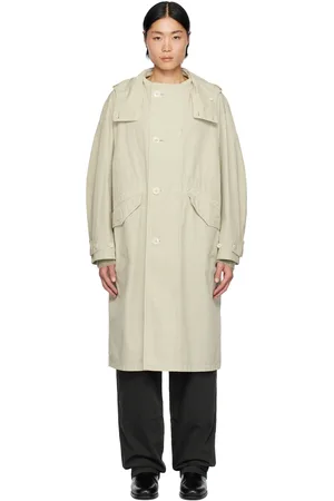 LEMAIRE Manteau vert à capuche