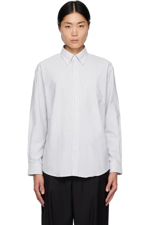 UNIFORM Chemise grise à rayures