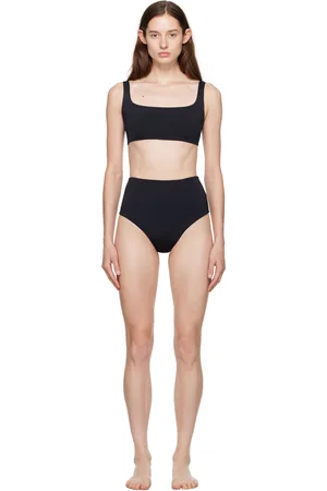 Haight Ensemble de haut de bikini Gabi et culotte de bikini rétro noirs