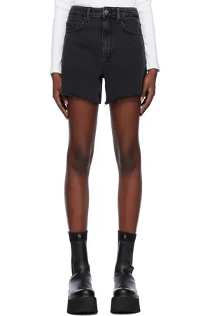 KSUBI Short Hi Line noir en denim