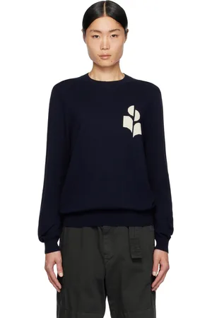 Isabel Marant Pull Evans bleu marine