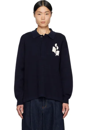 Isabel Marant Polo William bleu marine