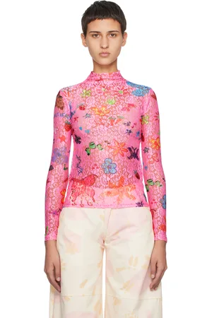 Collina Strada Col roulé Doodle Mania rose exclusif à SSENSE