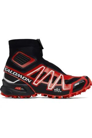 Salomon Baskets Snowcross noir et rouge