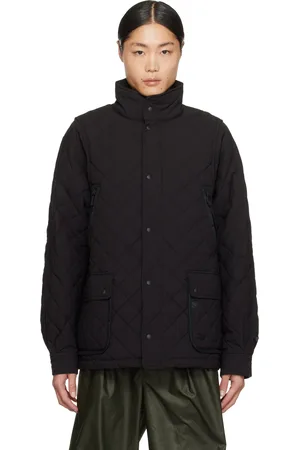 Daiwa Pier39 Blouson deux façons noir rembourré en duvet