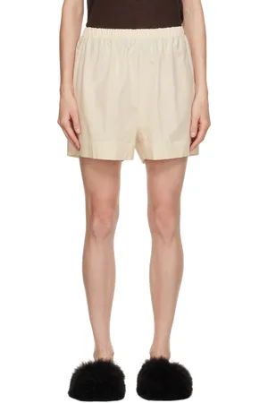Baserange Short Ole blanc cassé